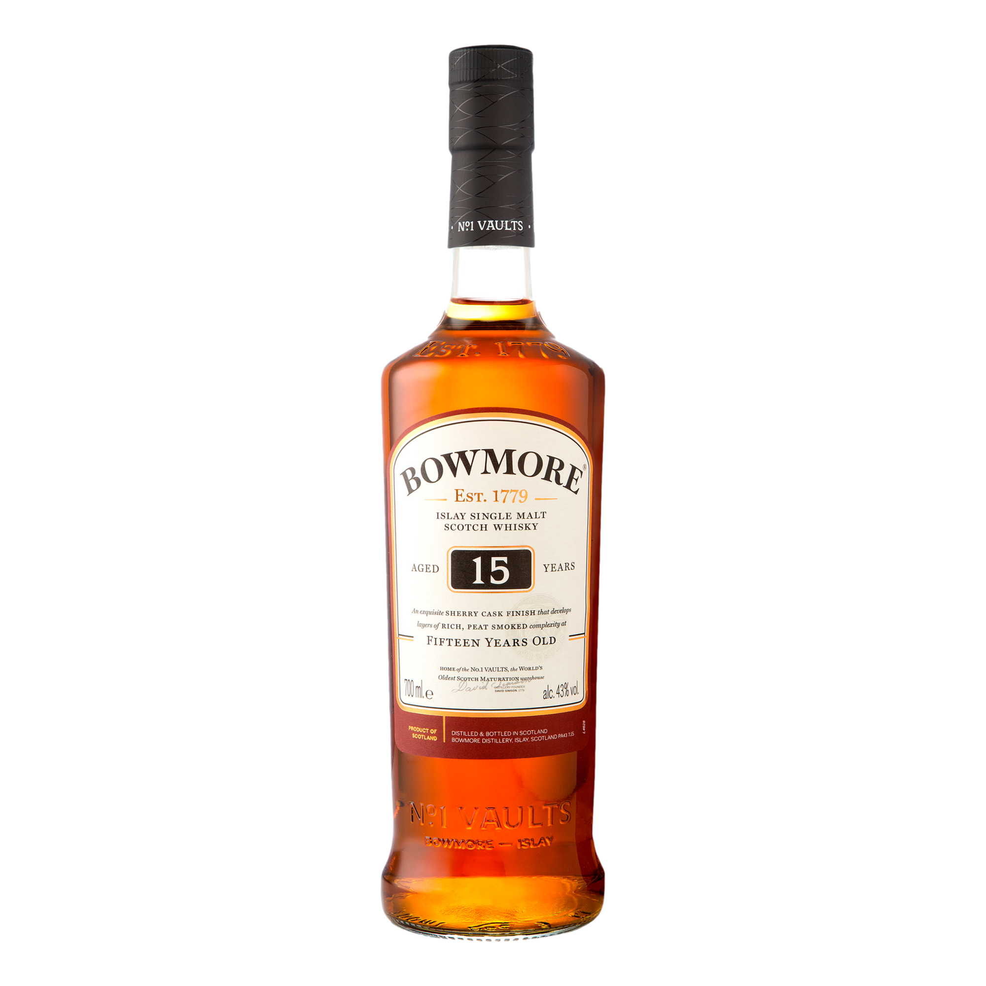 Bowmore Single Malt Old Scotch Whisky 15YO 700ml