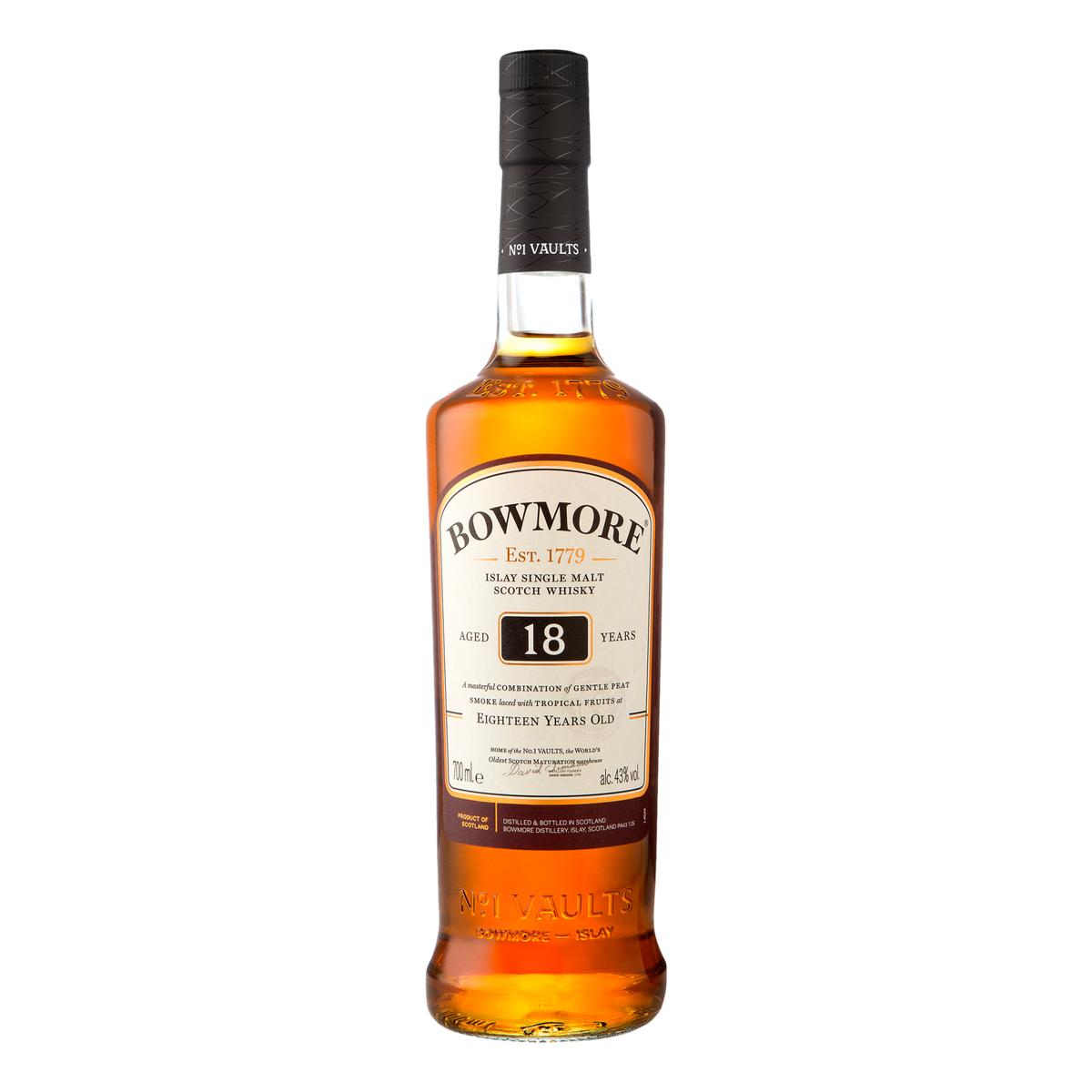 Bowmore Single Malt Old Scotch Whisky 18YO 700ml