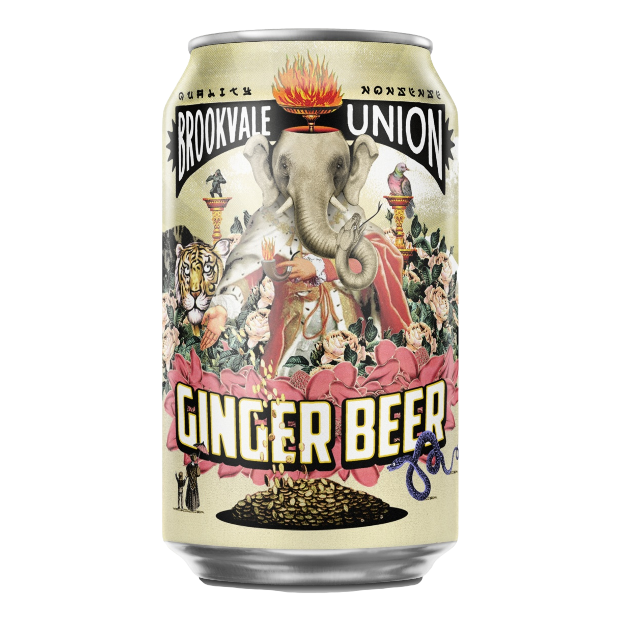 Brookvale Union Alcoholic Ginger Beer 330ml Can Single