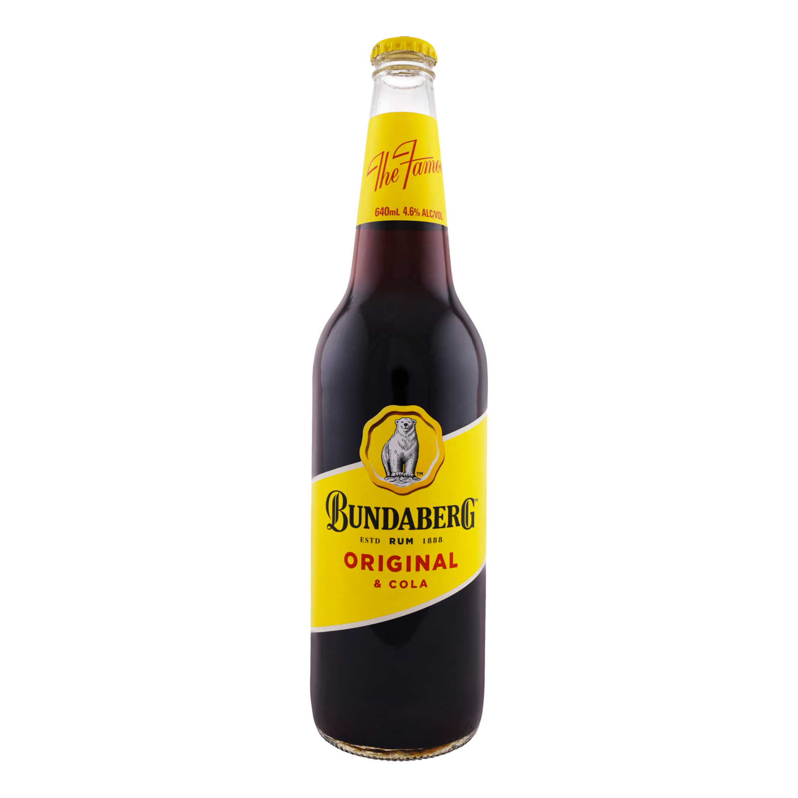 Bundaberg Original UP Rum & Cola 640ml Bottle Single