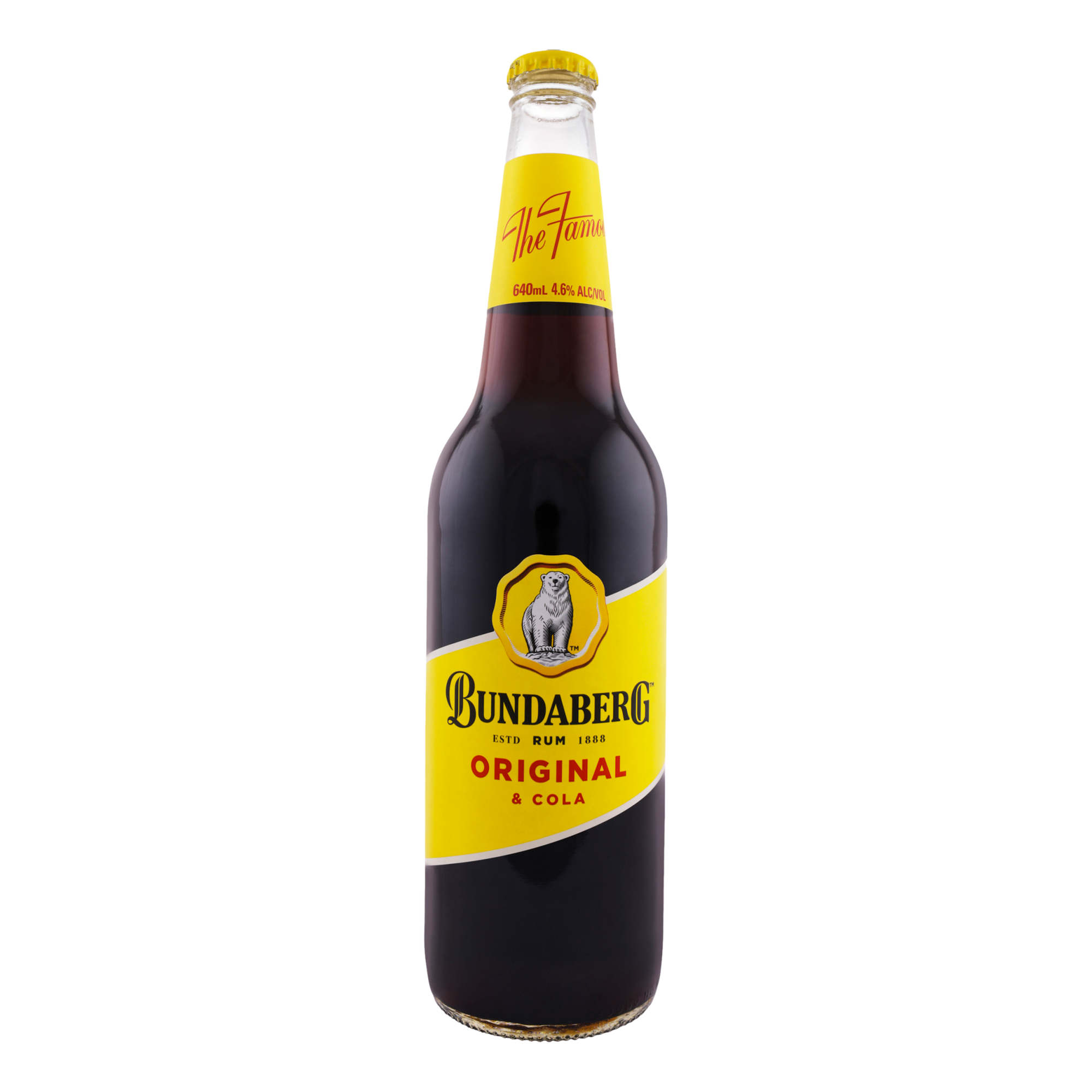 Bundaberg Original UP Rum & Cola 640ml Bottle Single