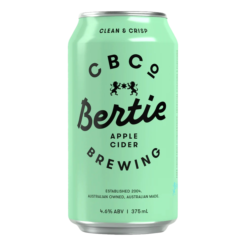 CBCo Brewing Bertie Apple Cider 375ml Can Single
