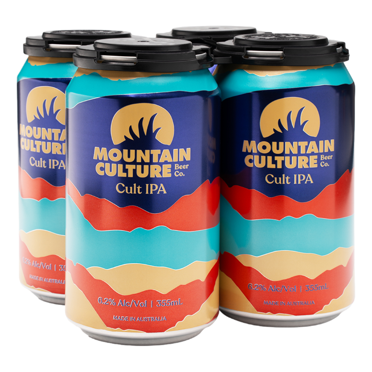 Mountain Culture Cult IPA 355ml Can 4 Pack