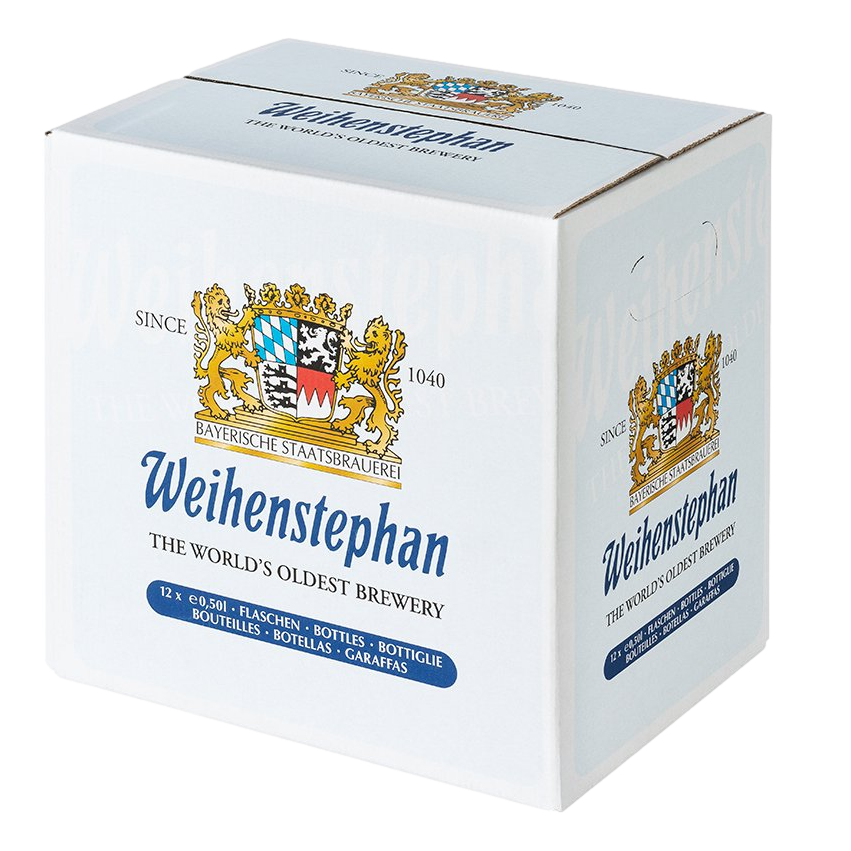 Weihenstephaner Original Helles 500ml Bottle Case of 12