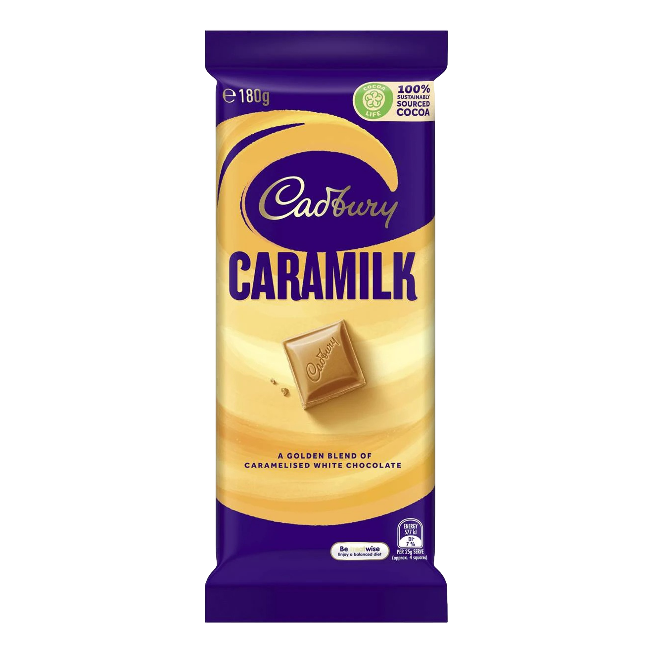 Cadbury DAIRY MILK Caramilk Chocolate Block 180g