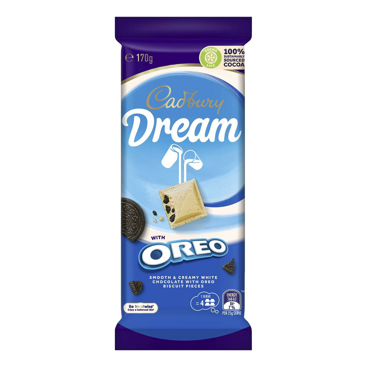 Cadbury Dream with Oreo Block 170g