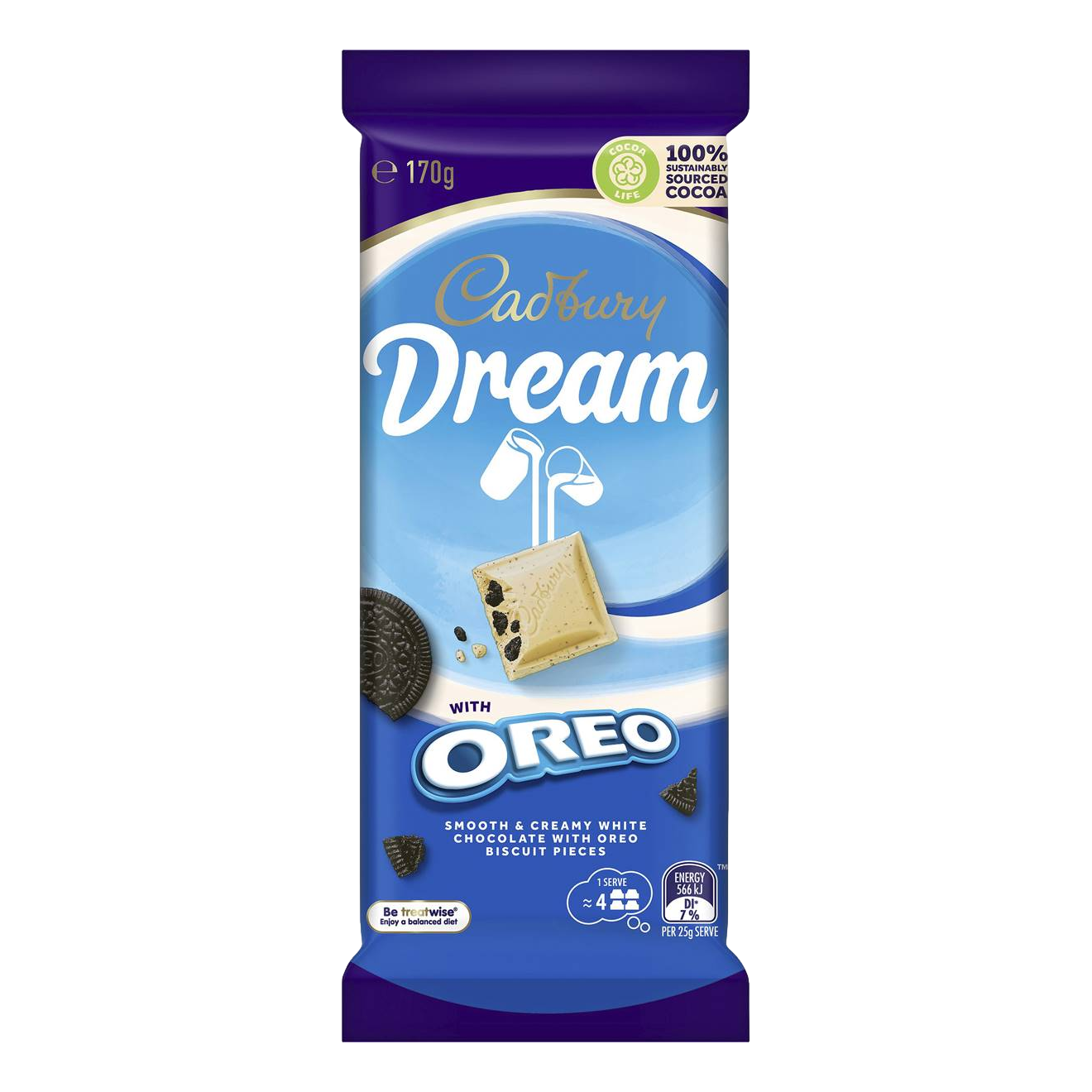 Cadbury Dream with Oreo Block 170g
