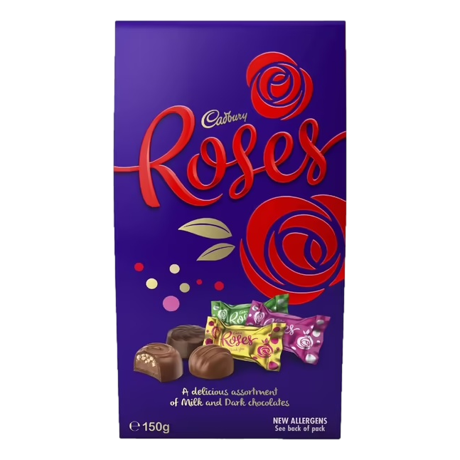 Cadbury Roses Assorted Chocolate Pouch 150g