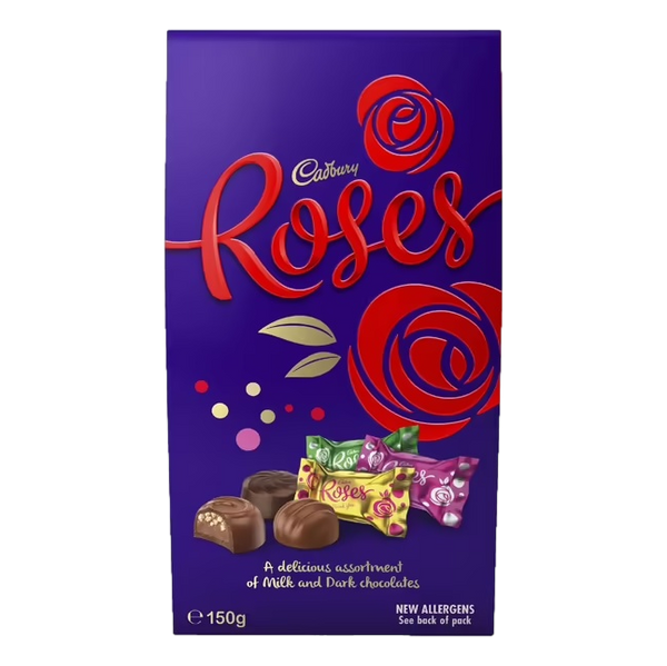 Cadbury Roses Assorted Chocolate Pouch 150g Camperdown Cellars
