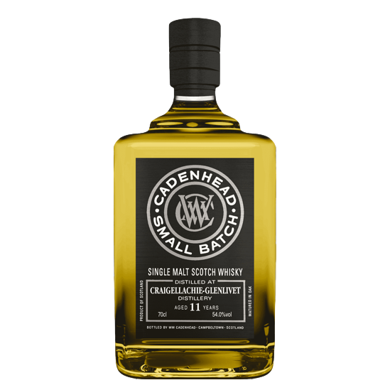 Cadenhead Craigellachie-Glenlivet 2007 54.0% Single Malt Scotch Whisky 11YO 700ml