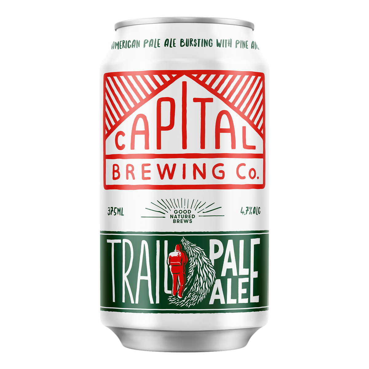 Capital Brewing Co. Trail Pale Ale 375ml Can Case of 16