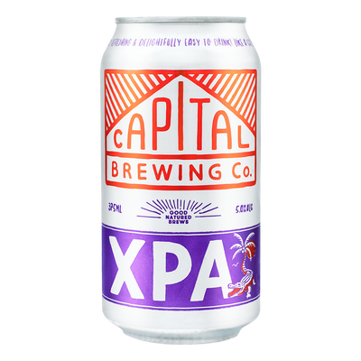 Capital Brewing Co. XPA 375ml Can Case of 16