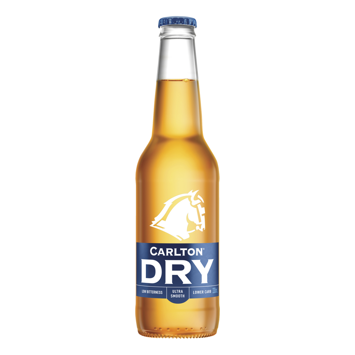 Carlton Dry Low Carb Lager 330ml Bottle Case of 24