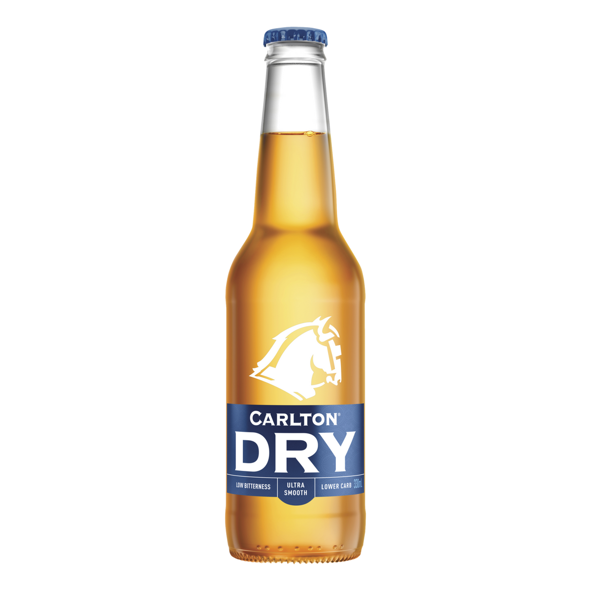 Carlton Dry Low Carb Lager 330ml Bottle Single