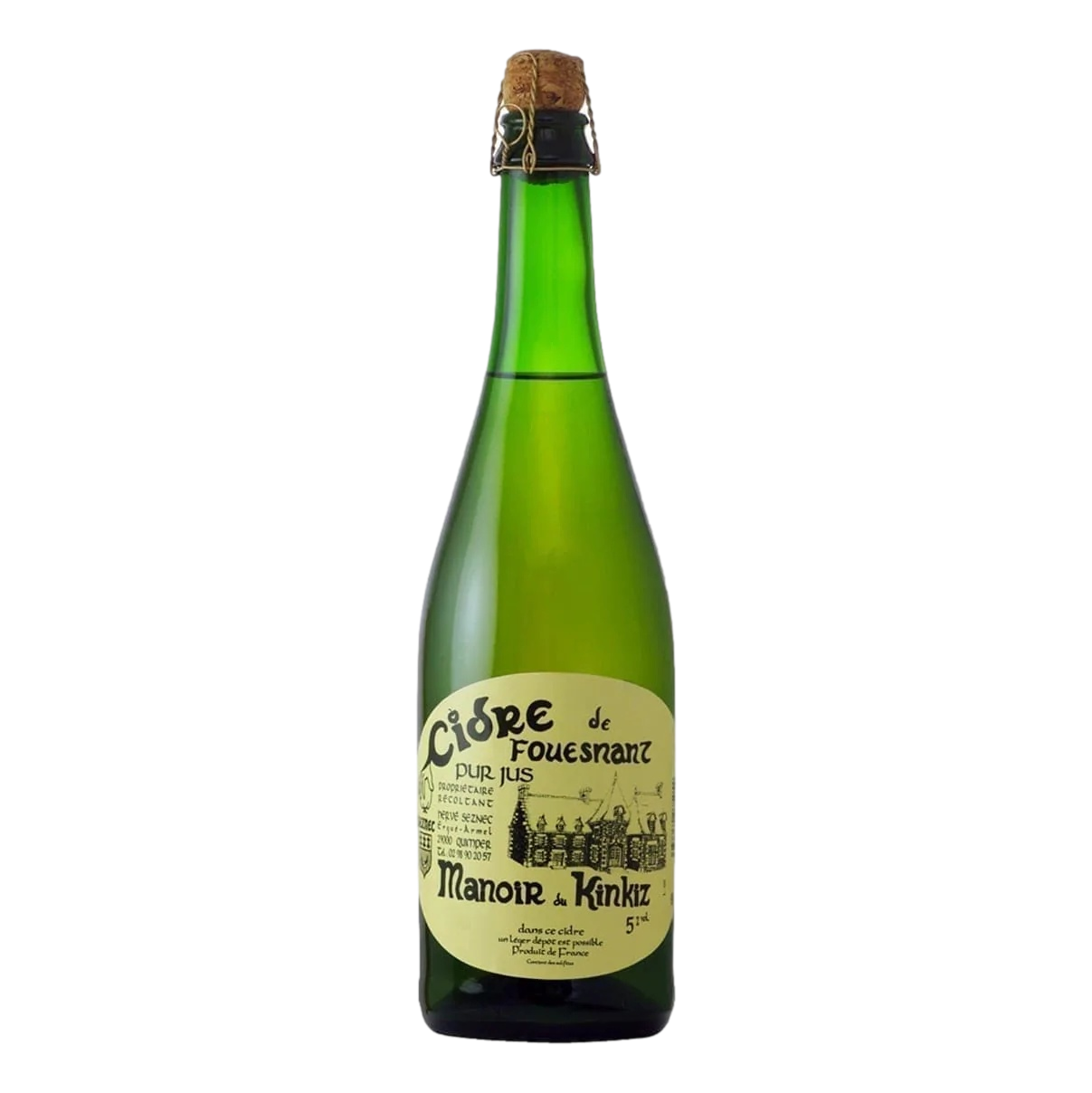 Manoir Kinkiz Fouesnant Cidre 375ml Bottle Single