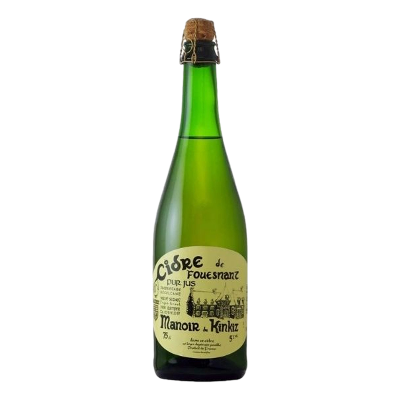 Manoir Kinkiz Fouesnant Cidre 750ml Bottle Single