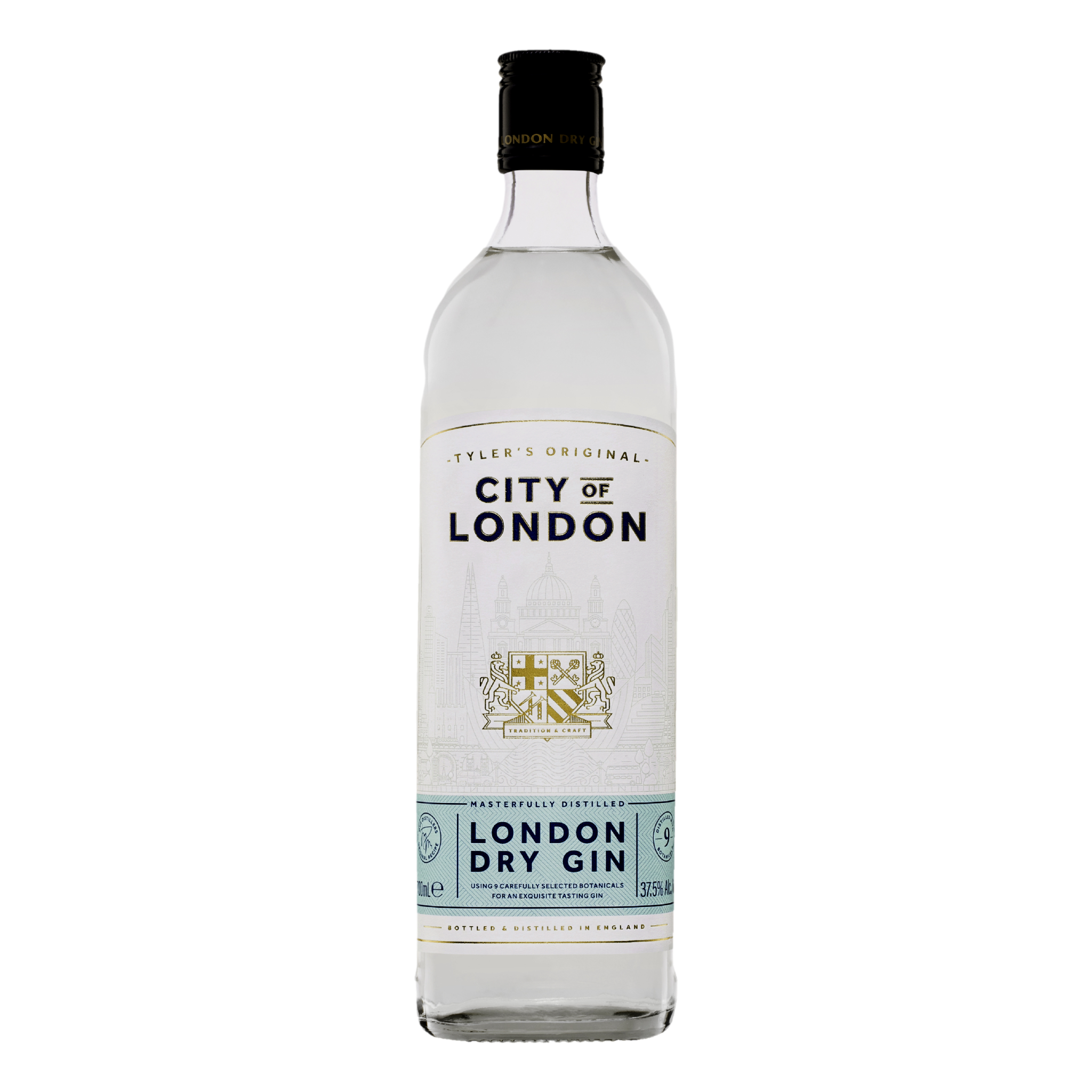 Tyler's City of London Dry Gin 700ml - Camperdown Cellars