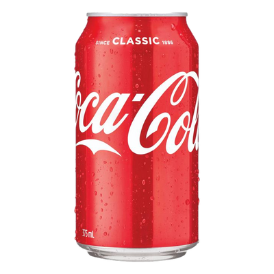 Coca-Cola Classic 375ml Can Case of 24