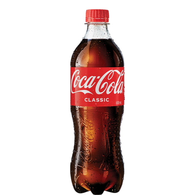 Coca-Cola Classic 600ml Bottle Case of 24