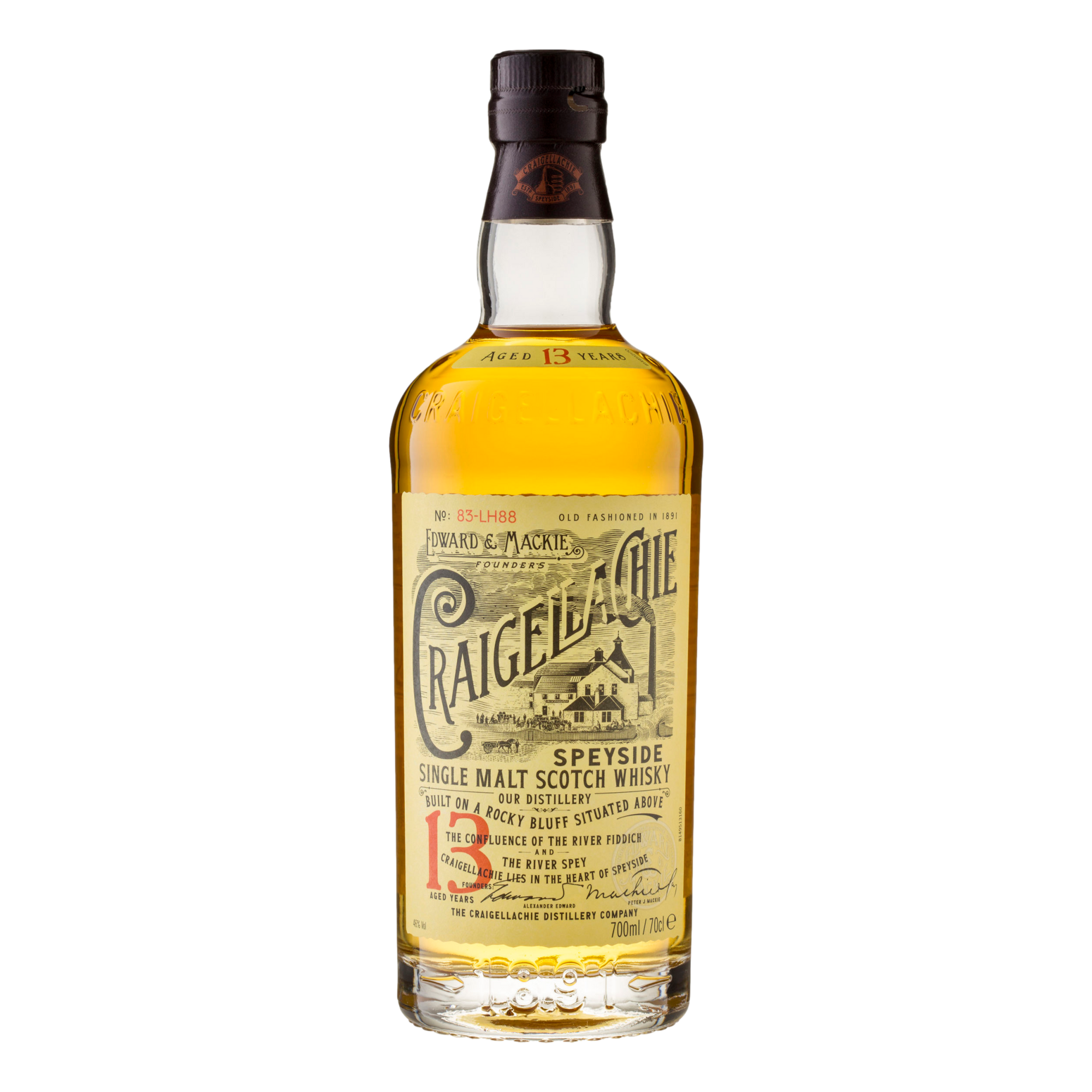 Craigellachie Speyside Single Malt Scotch Whisky 13YO 700ml