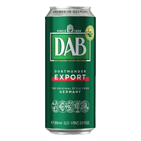 DAB Dortmunder Original Lager 500ml Can Single