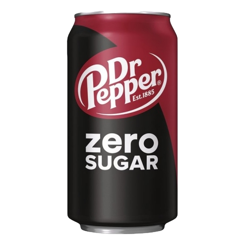 Dr Pepper Zero Sugar 355ml Can Single