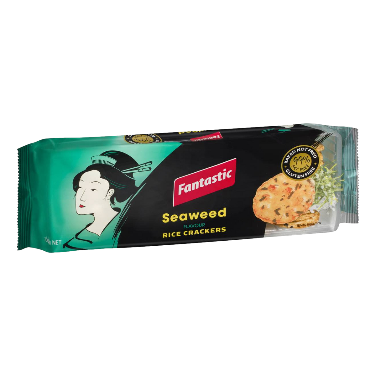 Fantastic Rice Crackers Seaweed 100g