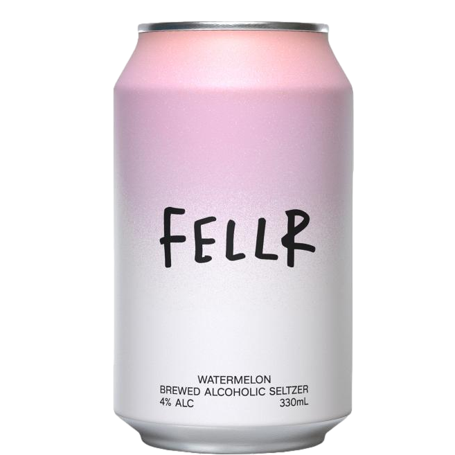 Fellr Watermelon Seltzer 330ml Can Single
