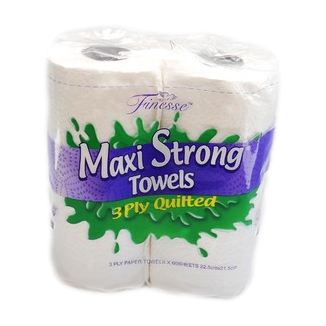 Finesse Maxi Strong Paper Towels 3 Ply 2 Pack