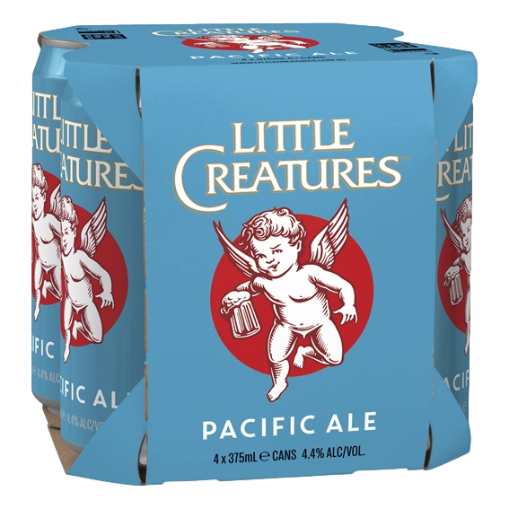 Little Creatures Pacific Ale 375ml Can 4 Pack