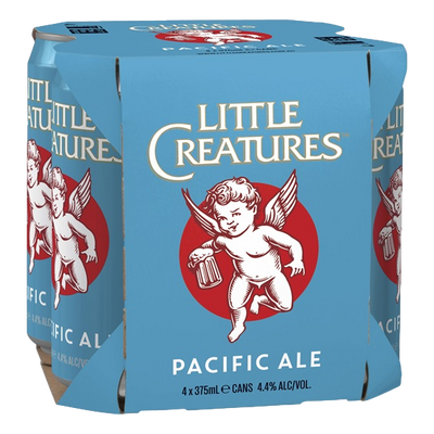 Little Creatures Pacific Ale 375ml Can 4 Pack
