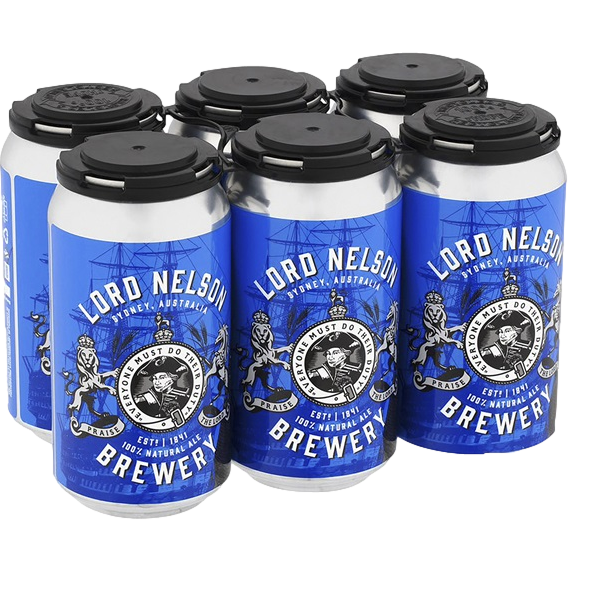 Lord Nelson Smooth Sailing Session Ale 375ml Can 6 Pack