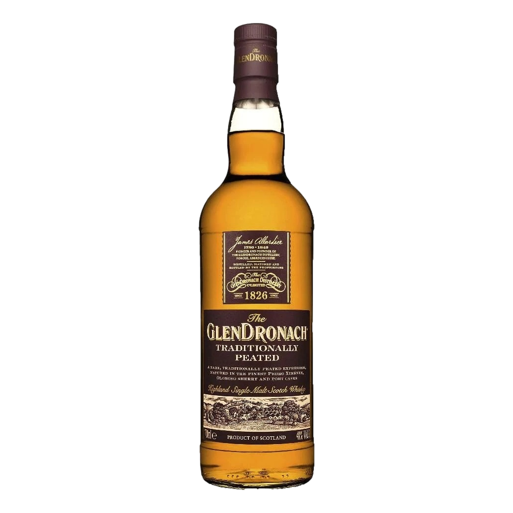 The GlenDronach Single Malt Whisky Traditionally Peated 700ml