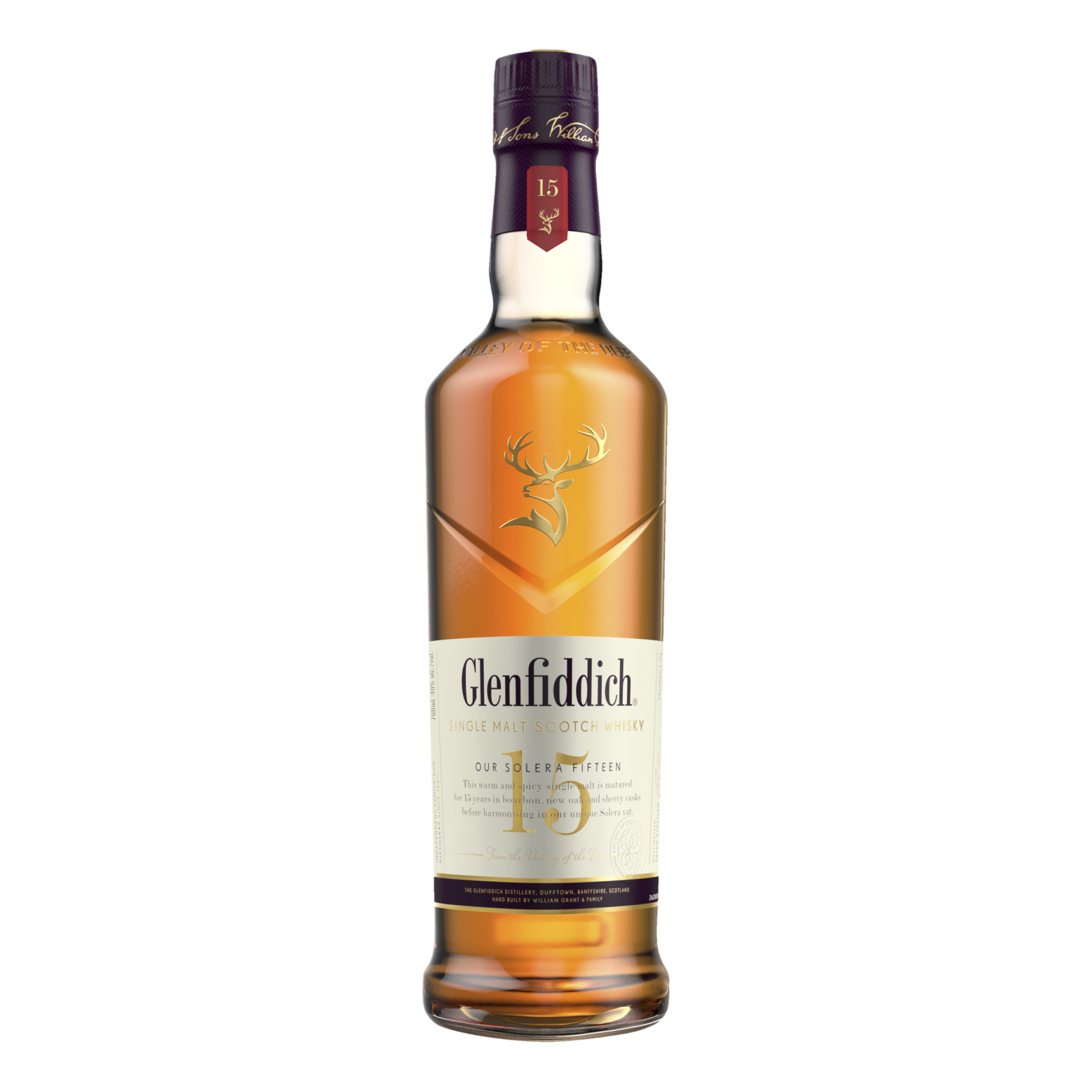 Glenfiddich Single Malt Scotch Whisky 15YO 700ml