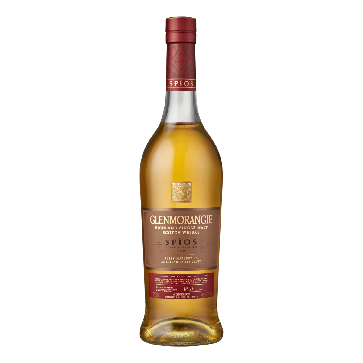 Glenmorangie Original Single Malt Scotch Whisky Spios 700ml - Limited Edition