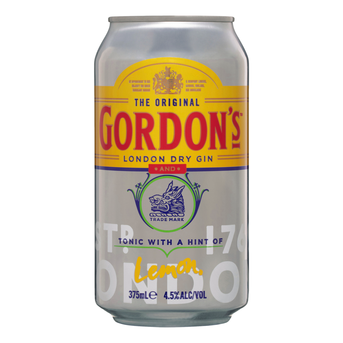 Gordon's Gin & Tonic 375ml Can 6 Pack