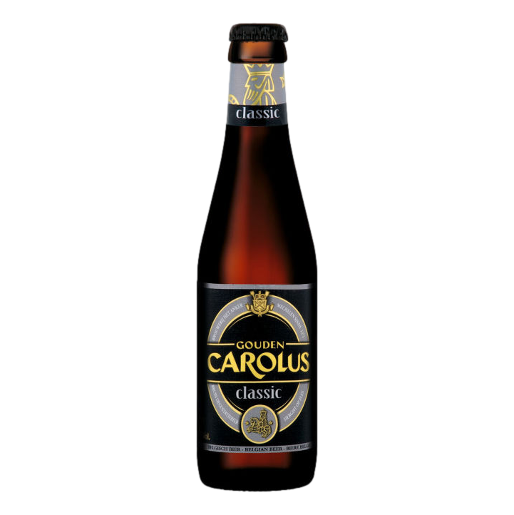 Gouden Carolus Classic Belgian Dark Ale 330ml Bottle 4 Pack