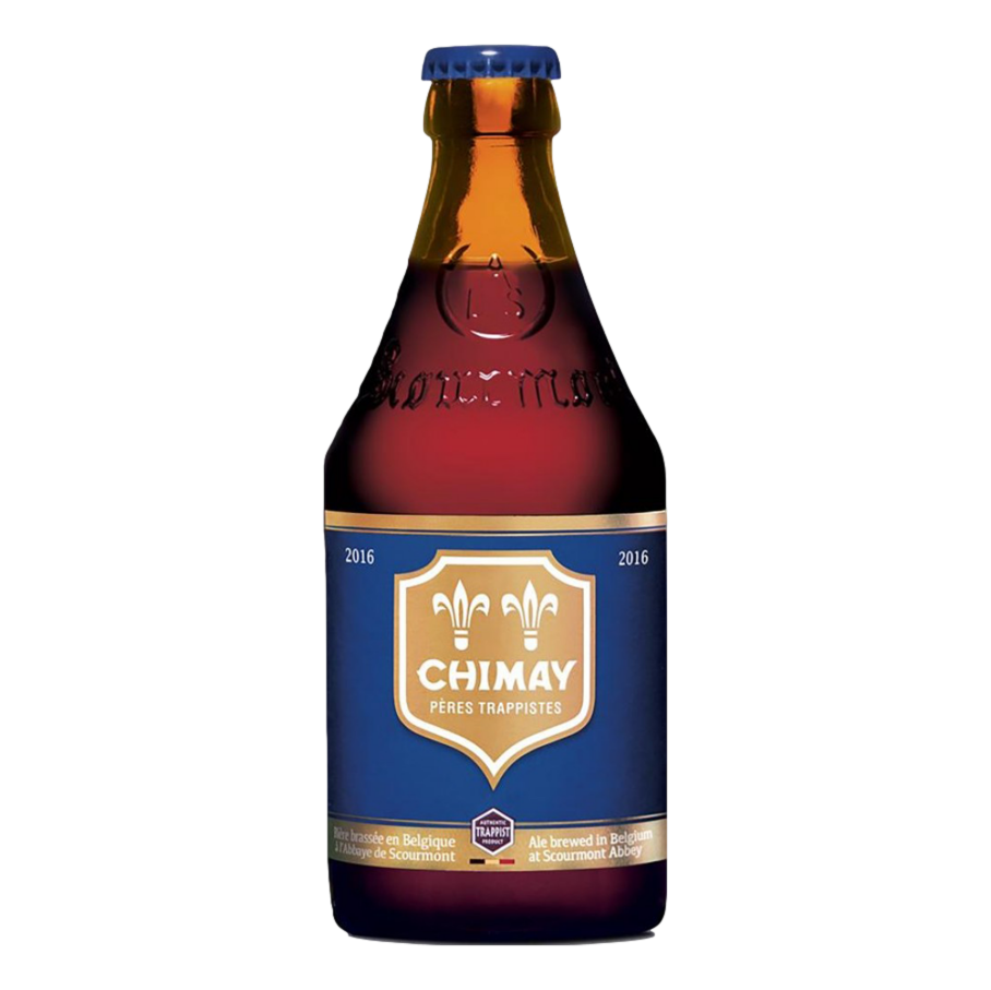Chimay Blue Trappist Ale 330ml Bottle 4 Pack