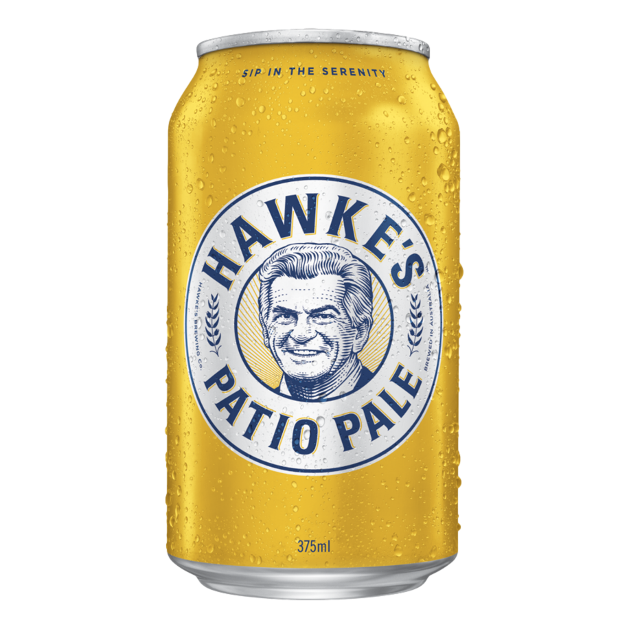 Hawke's Patio Pale 375ml Can 6 Pack
