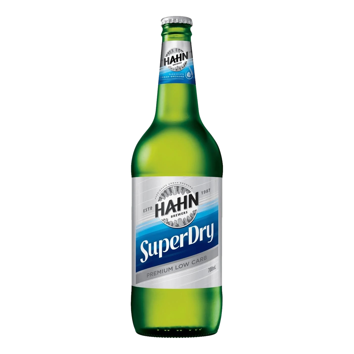 Hahn Super Dry Lager 700ml Bottle 3 Pack