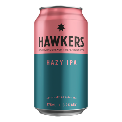 Hawkers Hazy IPA 375ml Can Case of 16