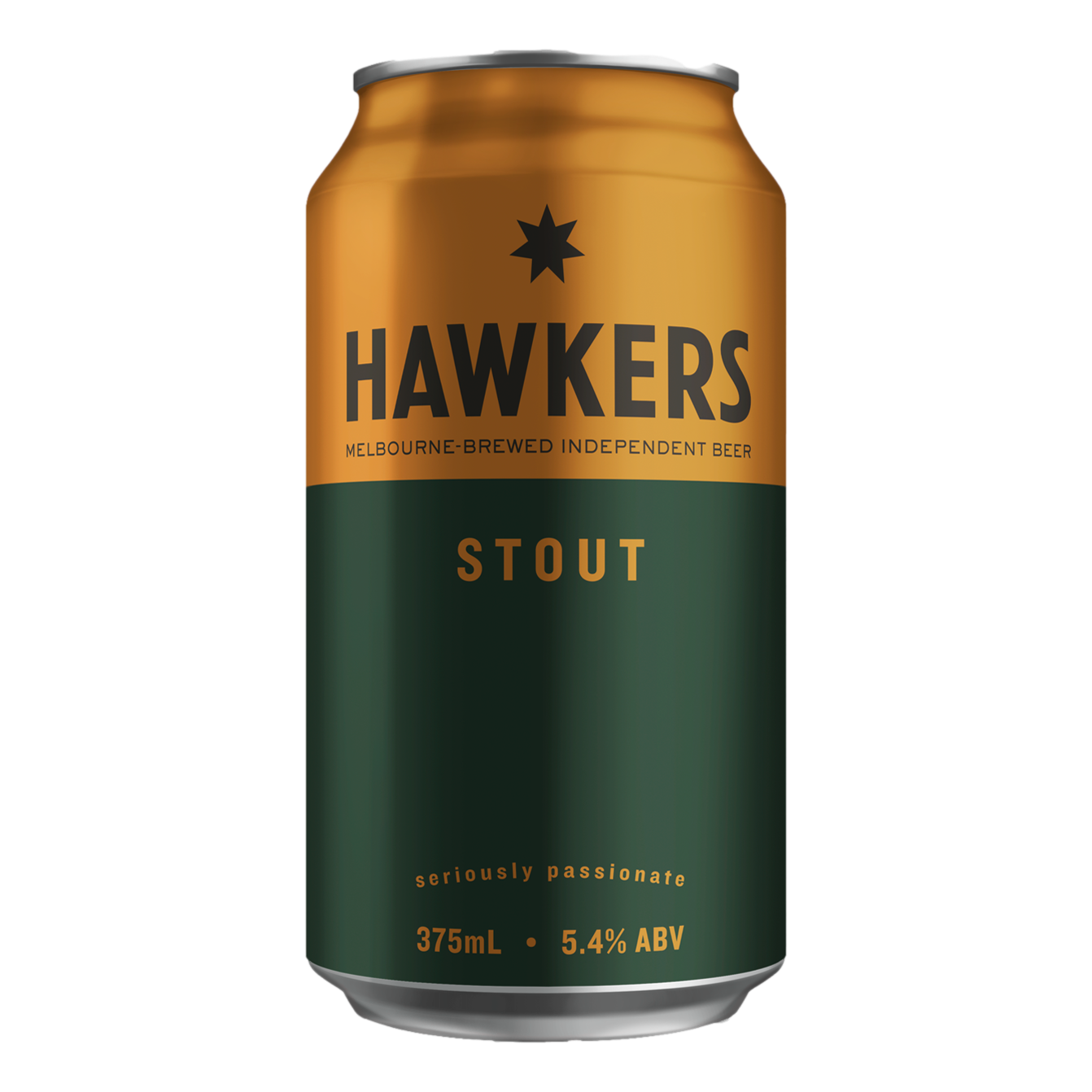 Hawkers Stout 375ml Can Single