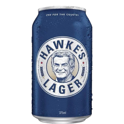 Hawke's Lager 375ml Can 6 Pack