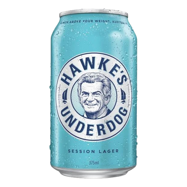 Hawke's Underdog Session Lager 375ml Can Single