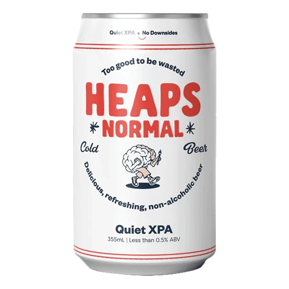 Heaps Normal Quiet XPA Non-Alc 375ml Can 4 Pack