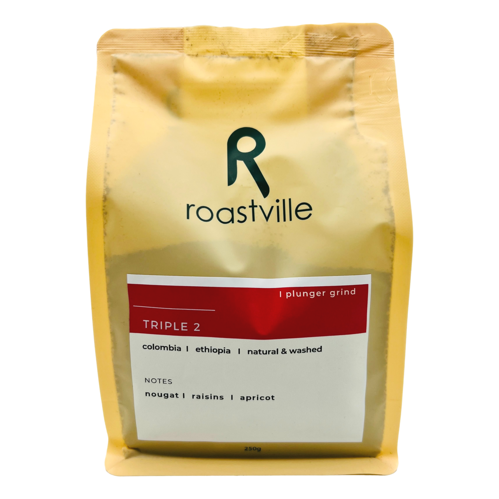 Roastville Triple 2 Blend Ground Coffee 250g