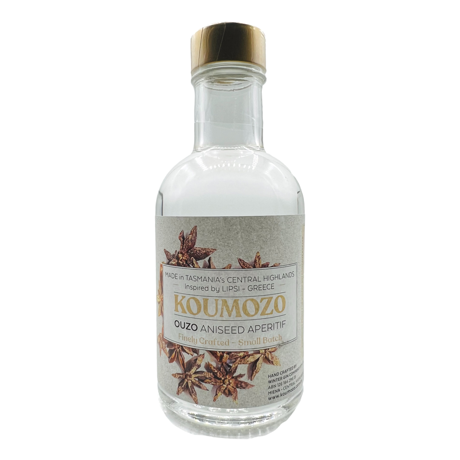 Koumozo Small Batch Ouzo Aniseed Apéritif 200ml