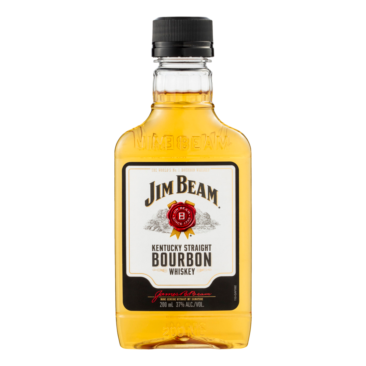 Jim Beam White Label Kentucky Straight Bourbon Whiskey 200ml