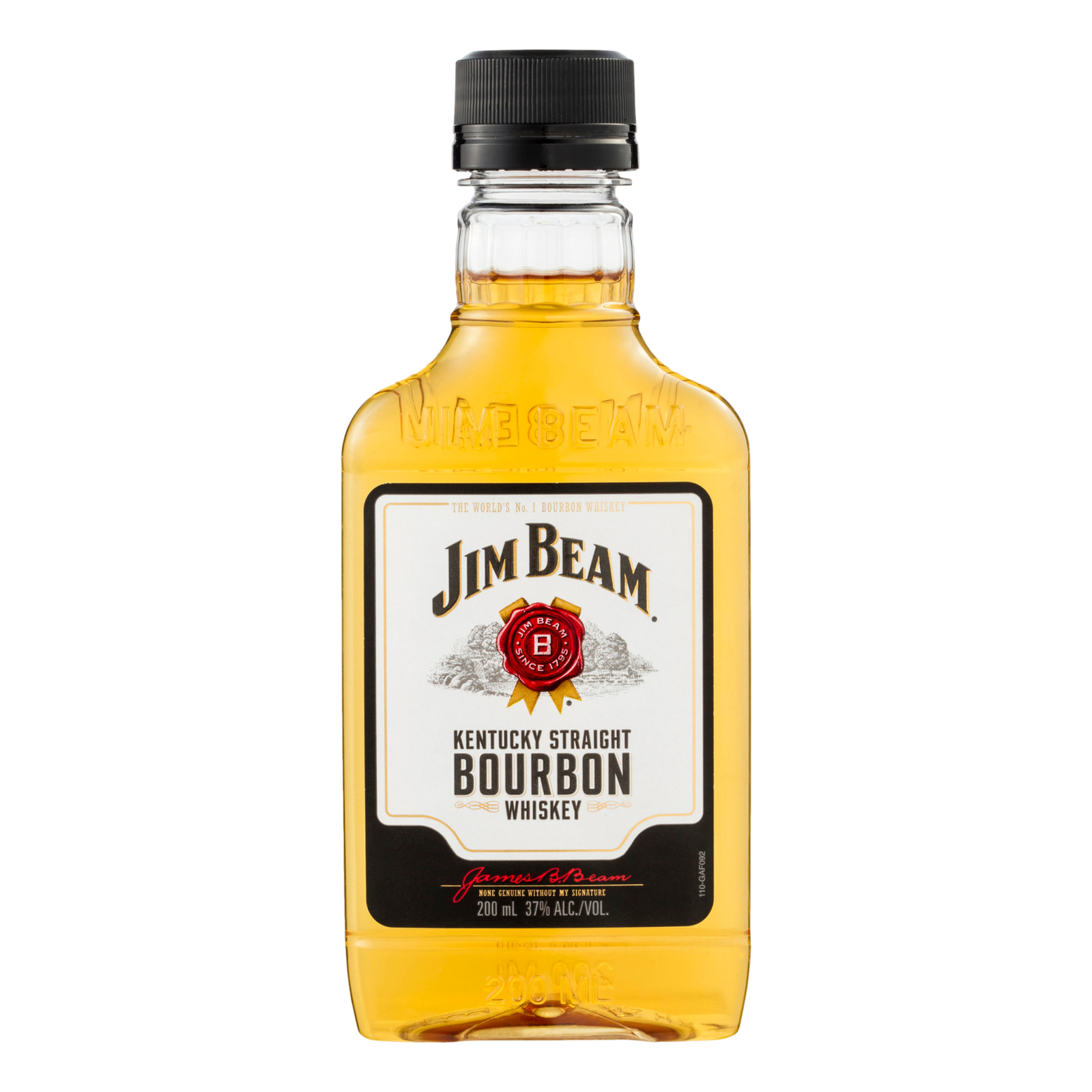 Jim Beam White Label Kentucky Straight Bourbon Whiskey 200ml
