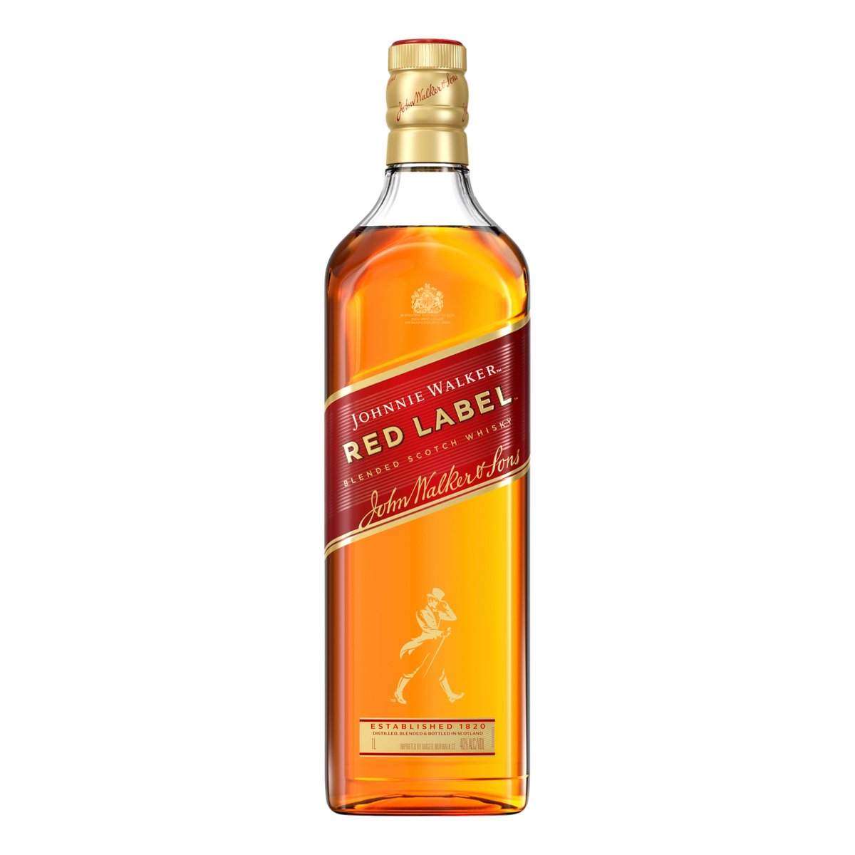 Johnnie Walker Red Label Blended Scotch Whisky 1L